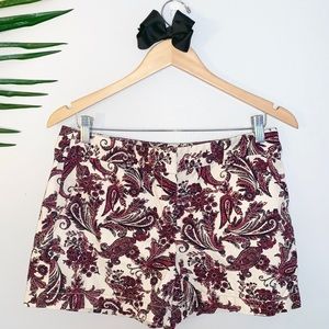 Loft Paisley shorts!